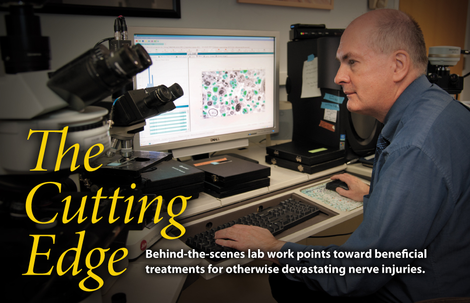 Nerve imaging specialist Dan Hunter