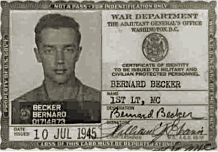 Becker Military Card