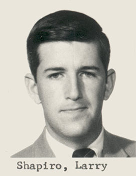 Larry Shapiro's student ID photo